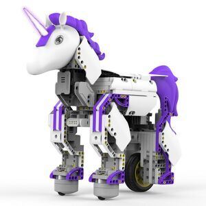 UBTECH - Jimu Robot UnicornBot Kit Buildable Interactive Ro Purple